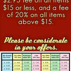 Poshmark Fees for Sellers